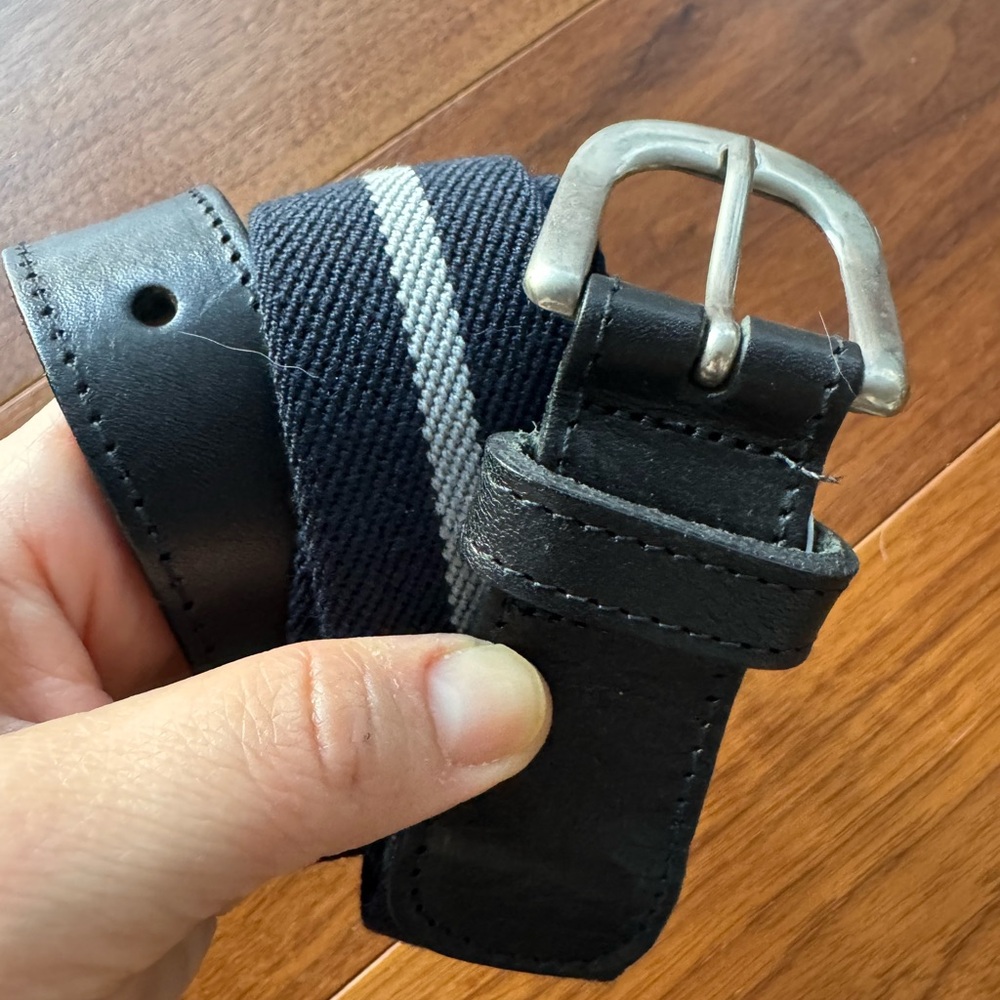 [BHS] Black and Navy Women's Belt